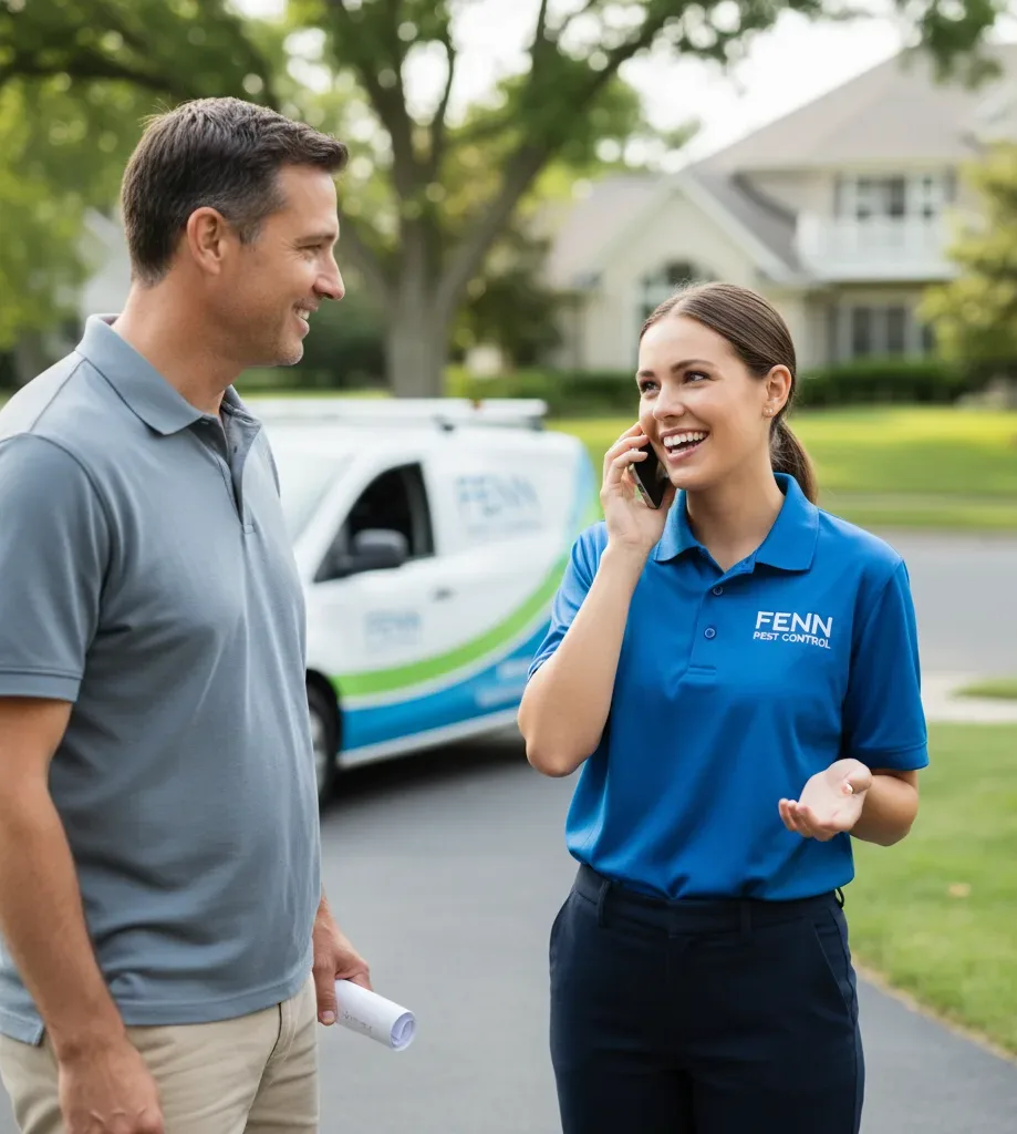Fenn Pest Control customer support in Moulton